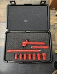 Knipex Insulated Socket Wrench Set 10 Pc 98-99-11 S3. Fixed Price $280.00.