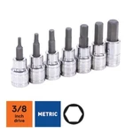 Kobalt 7-PIECE 3/8-IN Set Hex Bit Driver Socket New. Fixed Price $19.99.