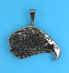Men's Eagle Wrench Pendant 316L Stainless Steel Bikers Jewelry. Fixed Price $11.00.
