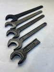 Lot Of Netsuren & Other 27MM, 24MM, 22MM Machinist Wrenches Japan (25N40). Fixed Price $75.00.