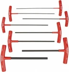 Bondhus 15387 Long T-handle Hex Key Set With Cushion Grip, Pieces 2MM To 10MM. Fixed Price $83.08.