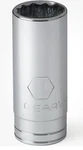 Gearwrench 80796 1-1/16" 1/2" Drive Deep 12PT Point Sockets Sae Standard Tools. Fixed Price $17.99.