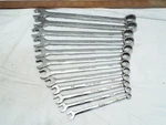 Snap-on 12-POINT Sae Combination Wrenches 1/4" To 7/8" & SOEX28. Fixed Price $399.99.