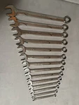 Snap Tools Usa OEX714KB 14PC Sae (3/8 1-1/8" & 1-1/4") Combination Wrench Set. Fixed Price $499.00.