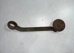 Vintage Armstrong Armaloy 1/16" 1867 Box End Spud Wrench Tool With Ball Handle. Fixed Price $25.00.