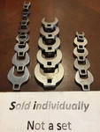 U-pick Snap On Tools Vintage Crowfoot Wrench 3/8 Sae Metric Hydraulic Line Mm. Fixed Price $23.00.