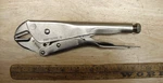 Vntg Craftsman Usa 9-45341 Circle "i" Vise-grip Type PLIER,8-3/4",5/8" Jaws,exc. Fixed Price $16.99.