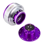 Universal Steering Wheel Quick Release Purple Aluminulm Control Hub Adapter Kit. Fixed Price $32.82.
