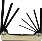 Eklind 20811 Steel Handle Fold-up Hex Key Allen Wrench 8PC Set Sae Inch Sizes. Fixed Price $8.66.