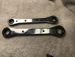 Kastar RB-2024 & RB-161DH. Offset Reversible Ratcheting Wrenches , 12 Point. Fixed Price $12.00.