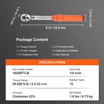 Torque Wrench Set Drive Click Dual-direction Adjustable Mechanical. Fixed Price $80.42.