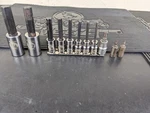 #AX263 Armstrong Usa 1/4" 3/8" 1/2" Drive Torx & Hex Socket Set Gmtk. Fixed Price $38.21.