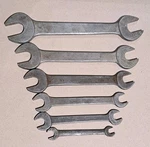Vintage Herbrand Open End Wrenches 1033-C, 1031, 1729, 1027, 1725-B, 1723. Fixed Price $45.00.