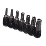 Ideal 78-0101 7-PIECE Tamperproof Torx Bit Set In Holder, Carded. Fixed Price $15.99.