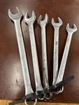 Lot 5 Proto Professional Combination Wrenches 1236 1232H 1- 1/8 7-8 13/16. Fixed Price $69.00.