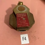 Vestil Vent-h Drum Safety Vent,brass Model: Fast Shipping+warranty. Fixed Price $50.00.