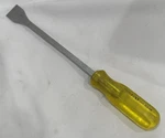 Proto Tools Usa 2336 Gasket Carbon Scraper, 1 Inch Wide, Yellow Grip. Fixed Price $17.99.