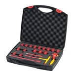 Wiha 43024 Electrician Ratchet Set 3/8 Inch 21 Piece Vde Insulated Hex Nut Drive. Fixed Price $572.01.