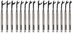 Moody Tools 57-0122 16 Piece Inch/metric Open End Mini Wrench Set. Fixed Price $102.62.