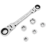 Duratech Flex-head Double Box End Ratcheting Wrench Set 7-IN-1 Metric. Fixed Price $21.99.