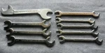 9 Pieces Vintage Blackhawk Tools Open-end Ignition Wrenches Look Unused Nice. Fixed Price $18.75.