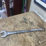 1-3/8" Combination Wrench Kal #3244 Nos Made Japan Vintage 18" Long Heavy. Fixed Price $49.98.