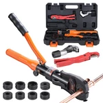 Vevor Copper Tube Fittings Crimping Tool With 8 Jaws Pipe Cutter 360 Rotatable. Fixed Price $140.90.