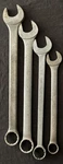 Vtg Lg 4 Pc Husky Combo Offset Wrench 13/16 1-1/16 1-1/8 12 Point Usa. Fixed Price $49.95.