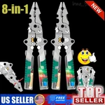 8-IN-1 Multi-functional Wire Stripper With Electrical Measurement Cable Scissors. Fixed Price $16.36.
