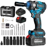 500 N.m Brushless Impact With Small Wrench, Waist Hook, 7 Sockets, 6 S.... Fixed Price $82.93.