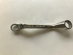 Snap-on Tools Usa Mint 9/16" 5/8" Sae 60 Offset Short Box End Wrench XSO1820. Fixed Price $58.95.