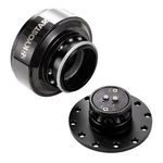 Aluminum Fiber Car Steering Wheel Quick Release Hub Adapter Snap Universal Black. Fixed Price $45.09.