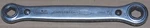 Proto Challenger, 3/8" 7/16" Sae, Box End Ratcheting Wrench, Pt, #6814A. Fixed Price $18.00.