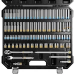 3/8-INCH Drive Socket Wrench Set, 76-PIECE Metric (6-24MM) & Sae (1/4" To 1"). Fixed Price $133.19.