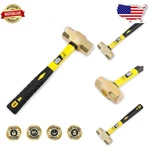 Professional 3LB Brass Sledge Hammer, Non-sparking, Power Striking Head, Ergo.... Fixed Price $90.89.