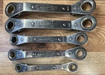 Matco Tools 5 Piece Metric Ratcheting Box End Offset Wrenches Ultrasonic Cleaned. Fixed Price $89.99.