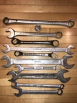 Lot Vtg Bonney 12 Point Offset Wrenches Bonaloy Zenelbon-e-con Tappet Sae Usa. Fixed Price $40.00.