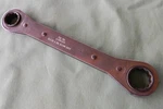 Vtg Wright 9385 Ratcheting Box Wrench 12 Points 5/8" 3/4" Patented Made Usa. Fixed Price $9.99.