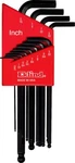 Eklind 13212 Standard 12PC Ball Hex Key Set 0.05" To 5/16". Fixed Price $18.64.