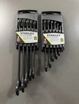 Stanley Black Chrome - 11 Piece Sae Combination Wrench Set New 1/4 To 7/8. Fixed Price $79.00.