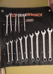 Gearwrench 14 Piece 6 Point Combination Metric Set 81925. Fixed Price $50.00.