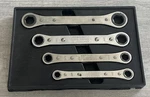 Snap-on Tools 4 Piece Metric Ratcheting Box End Wrenches 10MM-19MM. Fixed Price $53.00.