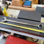 Vintage Armstrong Armaloy 1180-L, 1-5/8" Combination Wrench Usa 24" Huge Tool. Fixed Price $35.00.
