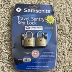 Samsonite Travel Sentry Key Lock Set Of 2 Tsa Certified New In Package. Fixed Price $9.50.
