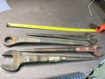 Lot Of 4 Armstrong Ironworker Spud Wrenches (2IN, 1-5/8IN Qty, & 1-7/16IN). Fixed Price $140.00.