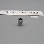 Snap-on Tools 3/8" Drive Metric 10MM Shallow 6-POINT Socket Wrench FSM101 Usa. Fixed Price $13.99.