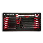 Non Stop Ultrafine Reversible Ratcheting Combination Wrench Set, 12-PIECE Metric. Fixed Price $149.99.