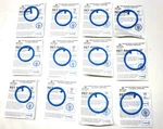 Lot Of 12 Wright Tool 1" Dr. Retaining Rings: 6581A, 6584, 6585, 6586. Fixed Price $68.49.