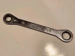 Craftsman Ratcheting Box Wrench 42165 11/16 7/8 12PT Made Usa. Fixed Price $11.99.