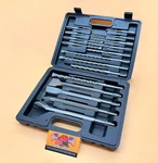 17 Pc Masonry Bit Set Sds Plus Chisel Carbide Tip Lifetime Warranty Drill Hog. Fixed Price $92.15.